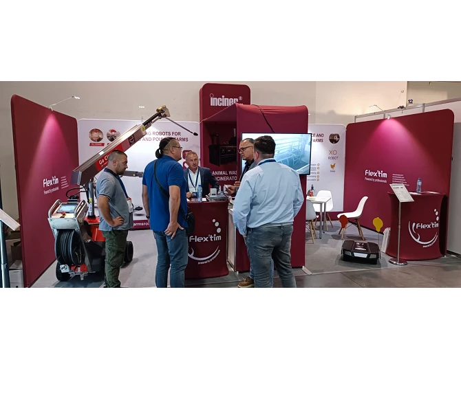 Flextim Industry at Smart Poultry World 2023 in Sofia, Bulgaria.