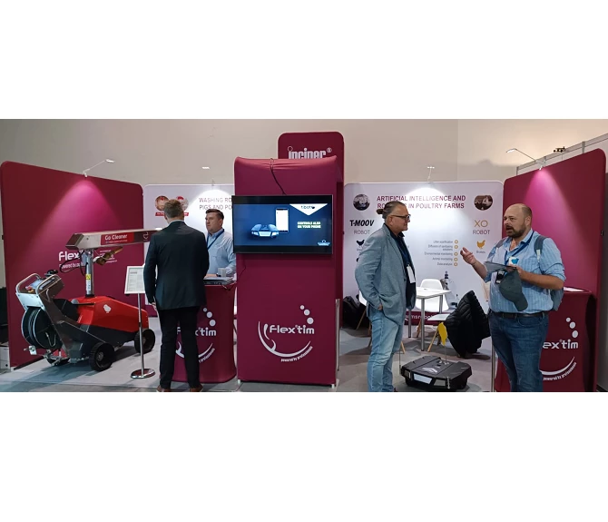 Flextim Industry at Smart Poultry World 2023 in Sofia, Bulgaria.