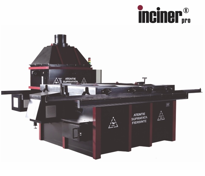 The IncinerPro i1750 incinerator for slaughterhouses and butchers.
